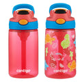 Contigo® Kids Water Bottle with Redesigned AUTOSPOUT® Straw, 14 oz, 2 pack ·A
