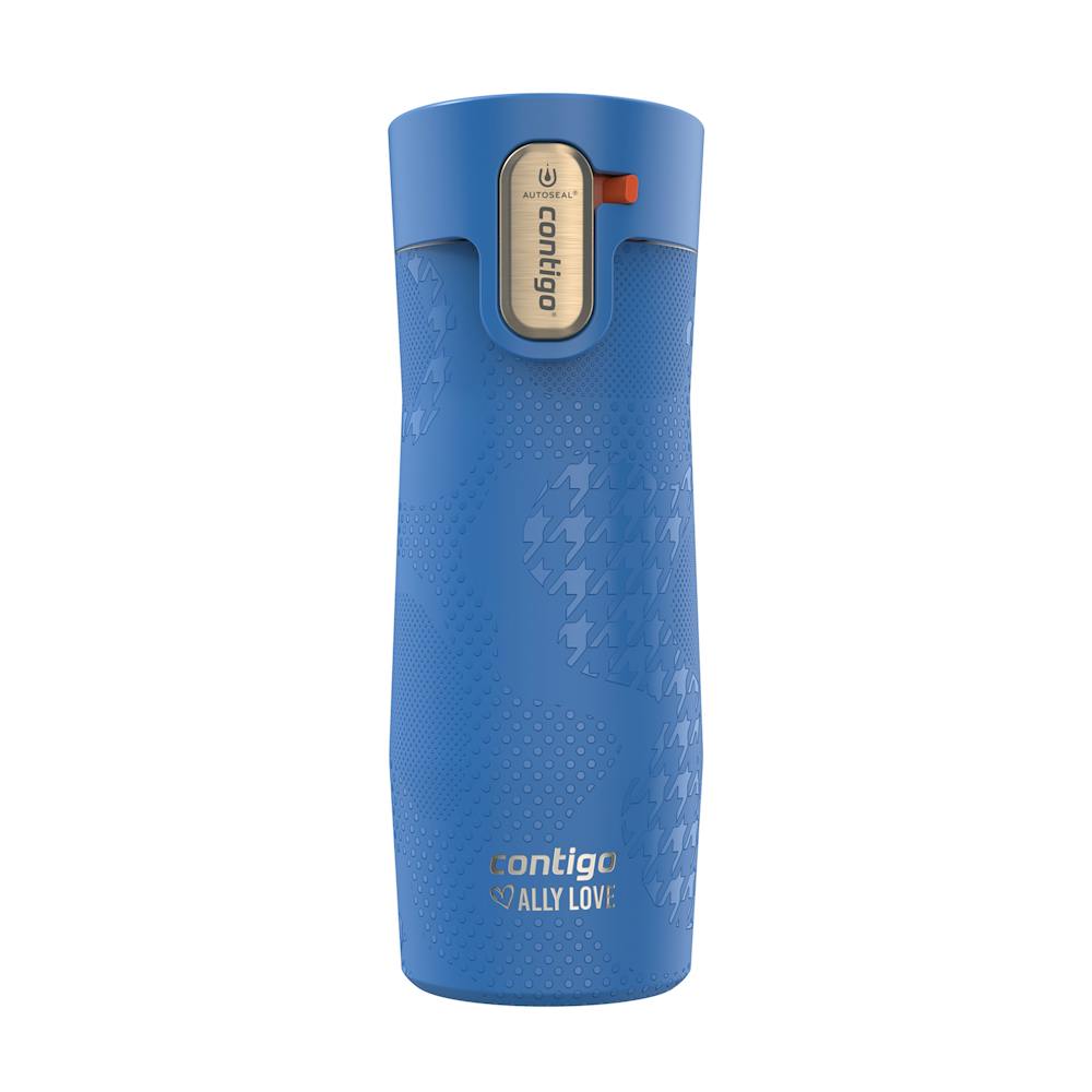 Contigo® x Ally Love West Loop 3.0 Stainless Steel Travel Mug with AUTOSEAL® Easy-Clean Lid, 16oz ⟂
