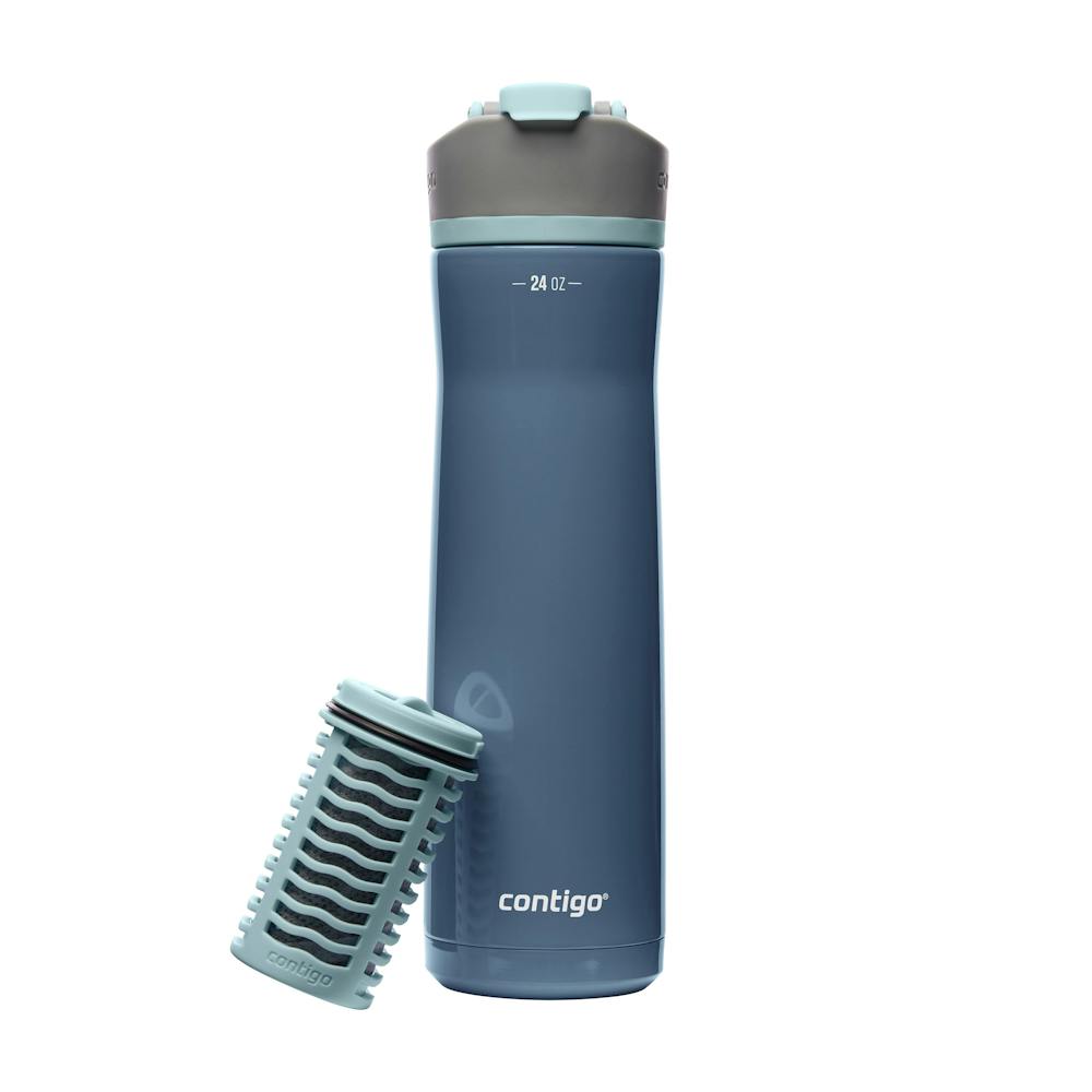 Contigo® Clybourn Chill Freeflow Filtration Stainless Steel Water Bottle with AUTOSEAL® Lid, 24oz ★