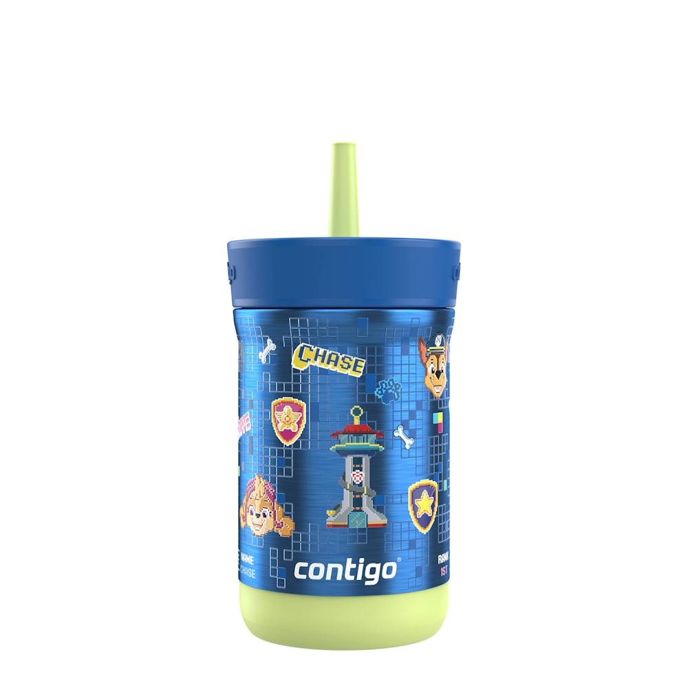 Contigo® Kids Leighton Spill-Proof Stainless Steel Tumbler with Straw, 12oz ·01