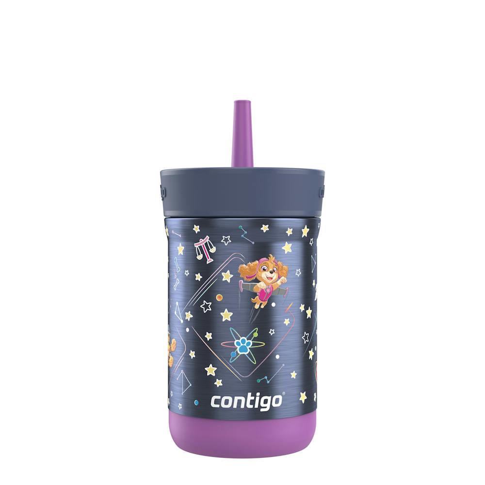 Contigo® Kids Leighton Spill-Proof Stainless Steel Tumbler with Straw, 12oz ·01