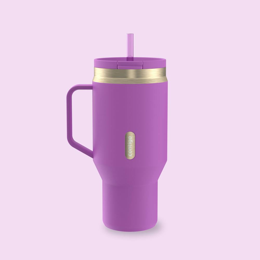 30 oz SnapSeal™ Tumbler (w/ Straw & Handle) ✓