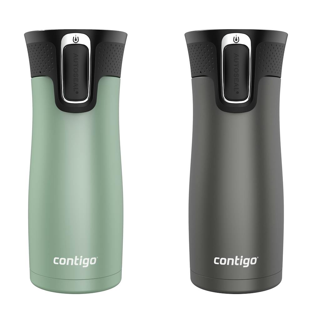 Contigo® West Loop 2.0 Leak-Proof Spill-Proof Insulated Stainless Steel Travel Mug, 16oz., 2 Pack ·02