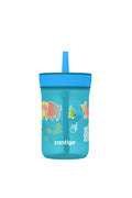 Contigo® Kids’ Leighton Straw Tumbler with Spill-Proof Leak-Proof Lid, 14oz ⟂