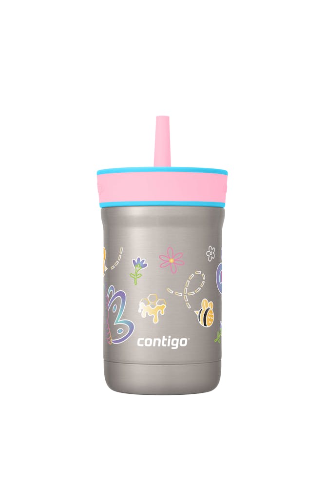Contigo® Kids Leighton Spill-Proof Stainless Steel Tumbler with Straw, 12oz ✓