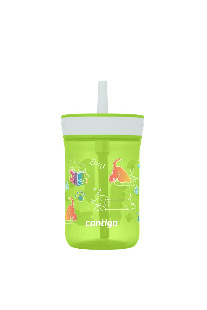 Contigo® Kids’ Leighton Straw Tumbler with Spill-Proof Leak-Proof Lid, 14oz ·02